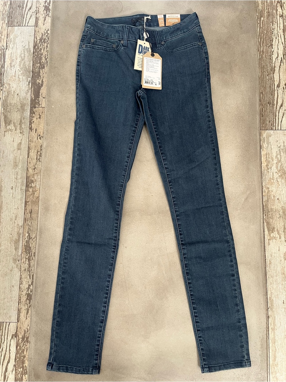 PrAna Kayla Jean Indigo Women’s Size 00 Regular NWT